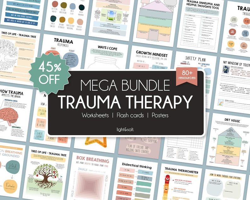 Art Therapy Supplies Kits - DBT-PTSD Specialists