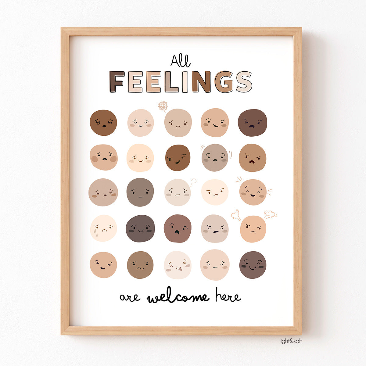 All feelings are welcome here poster