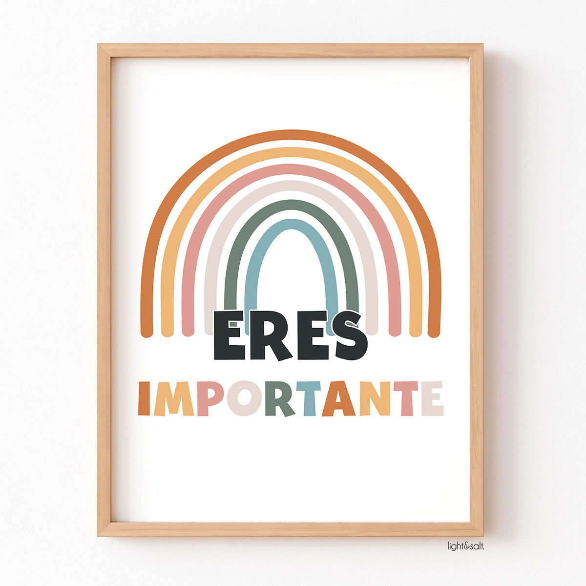 Spanish You matter poster, eres importante