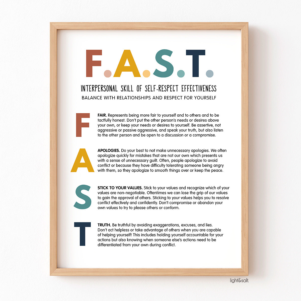 FAST DBT poster – LightandSaltDesign