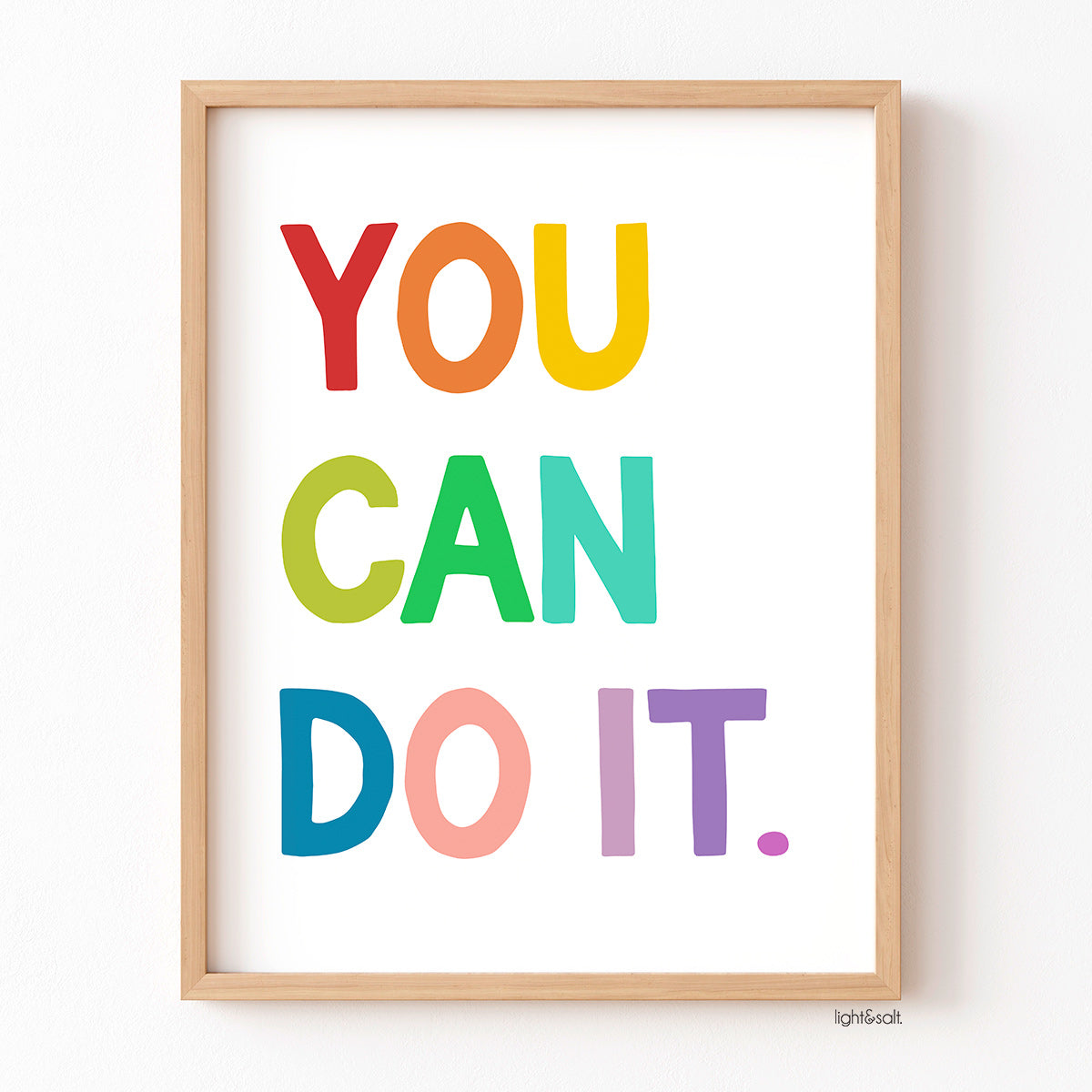 You can do it poster lightandsaltdesign