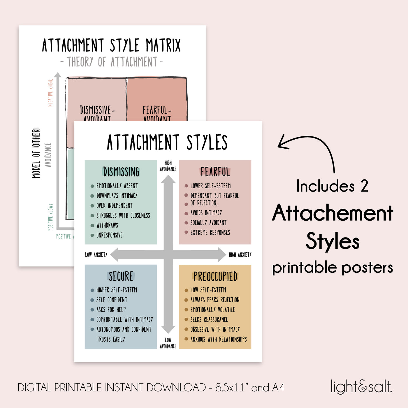 Attachment styles workbook and quiz