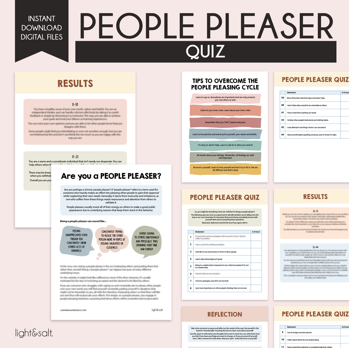 People pleaser quiz