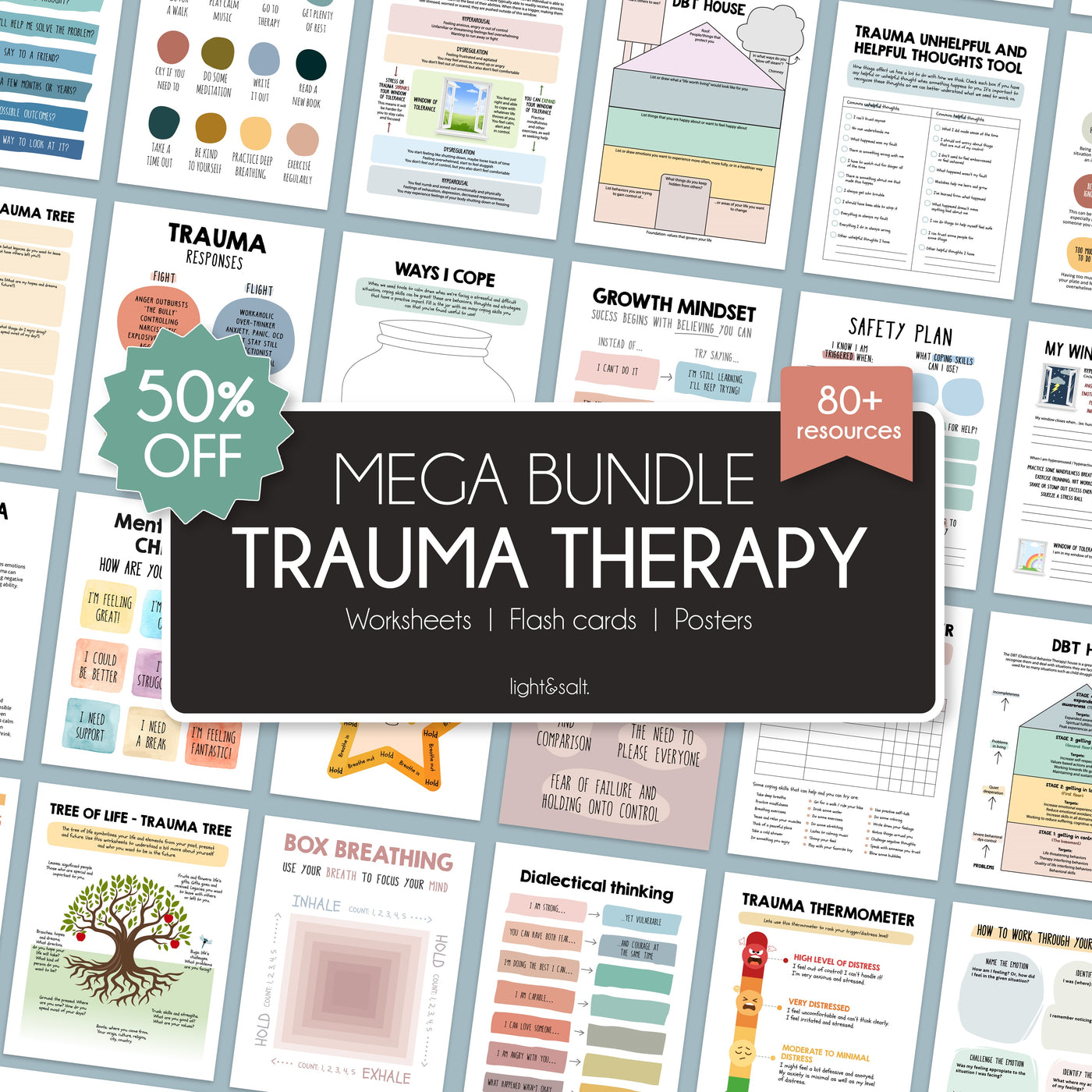 Trauma therapy mega bundle, 50% OFF