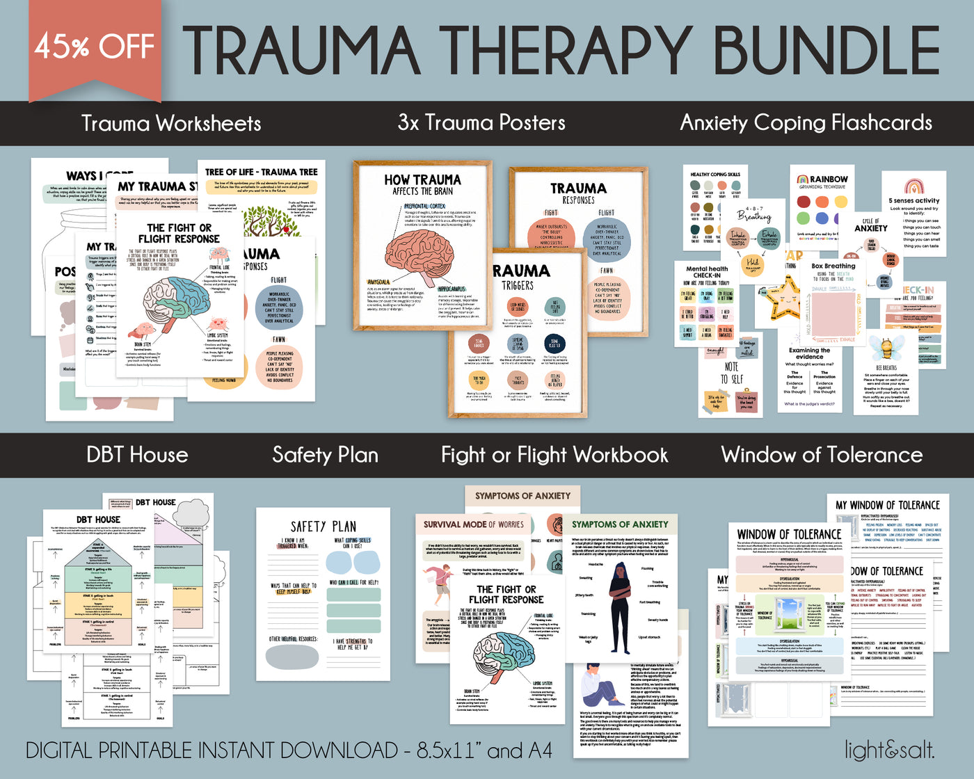 Trauma therapy mega bundle, 45% OFF