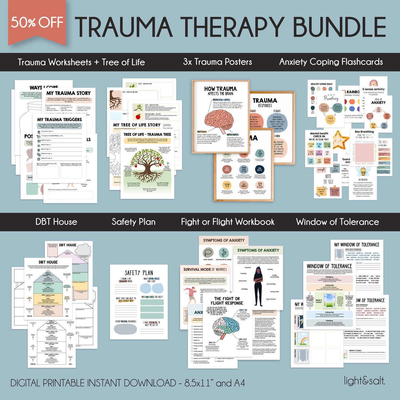 Trauma therapy mega bundle, 50% OFF