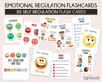 Emotional Regulation Coping Skills Cards