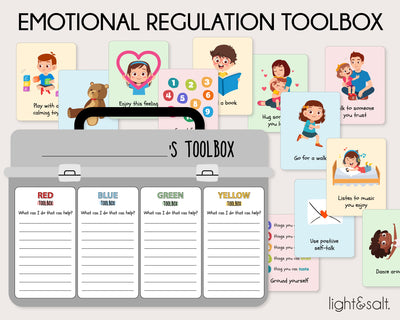 Emotional Regulation Coping Skills Tool Box