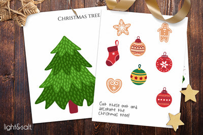 Christmas Children Advent Cards, 24 days cards