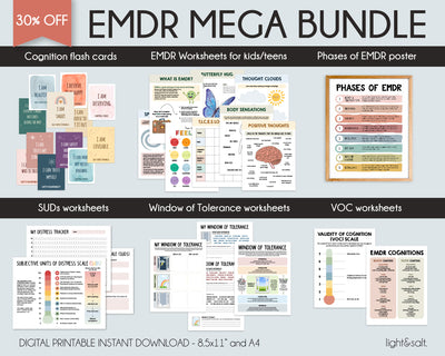 EMDR Bundle resources, 30% OFF