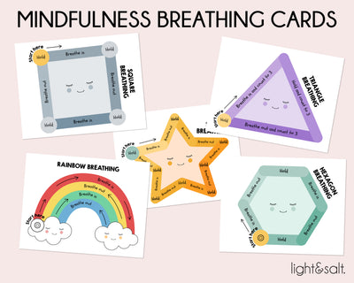 Mindfulness Breathing Exercises Activities for kids
