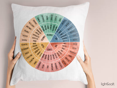 Mood Wheel pillow (case only)